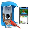 Official Refurbished Smart Bird Feeder with Camera WiFi APP Install （No solar holes to link to solar panels）
