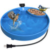 BirdDock 3-in-1 Heated Bird Bath for Backyard